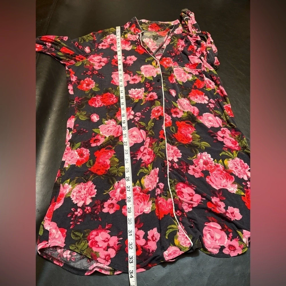 Victoria's Secret Floral Cozy Gown. Size M